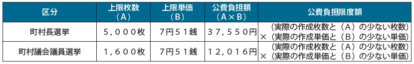 選挙運動用ビラの使用