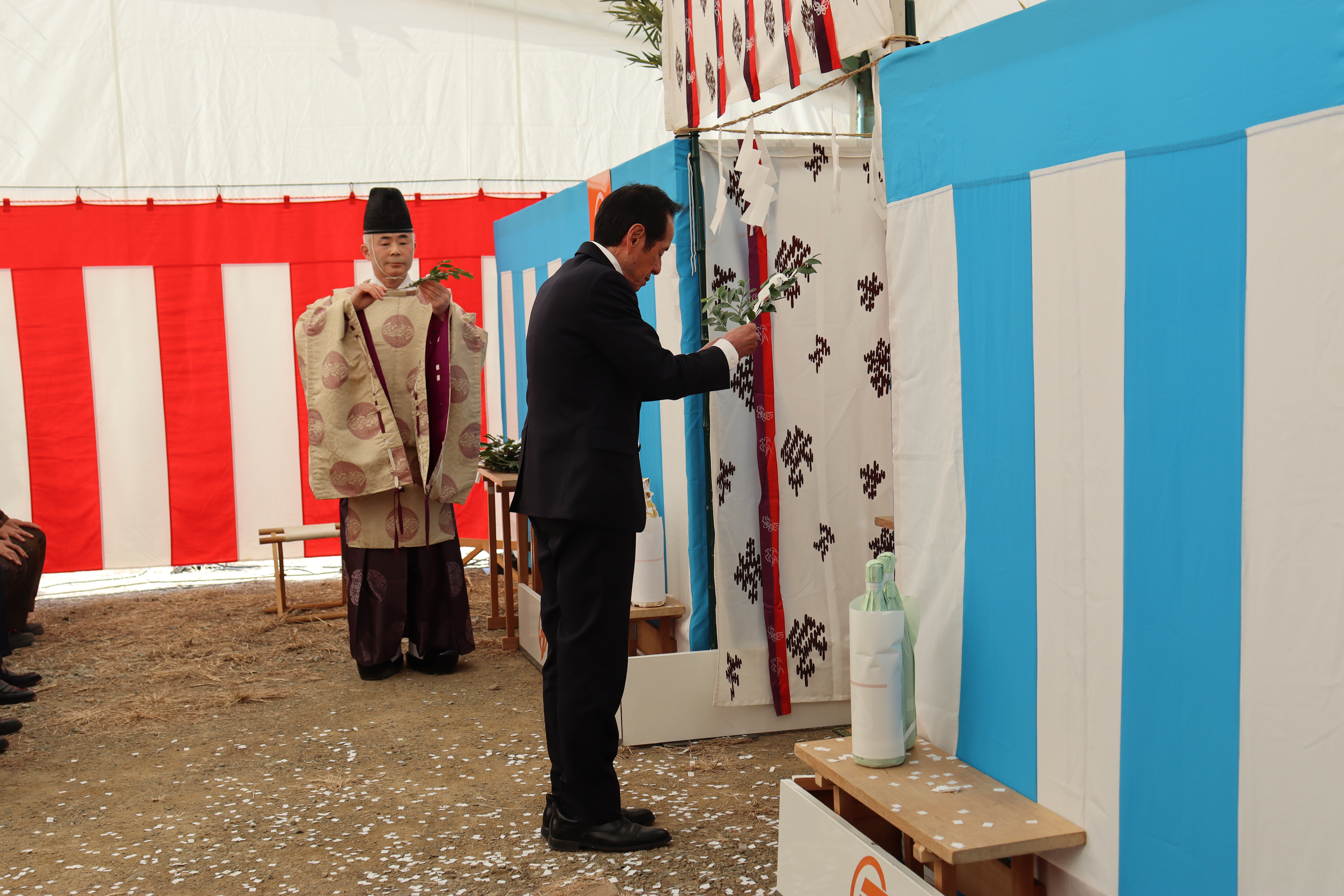 玉串奉奠（安全祈願祭）